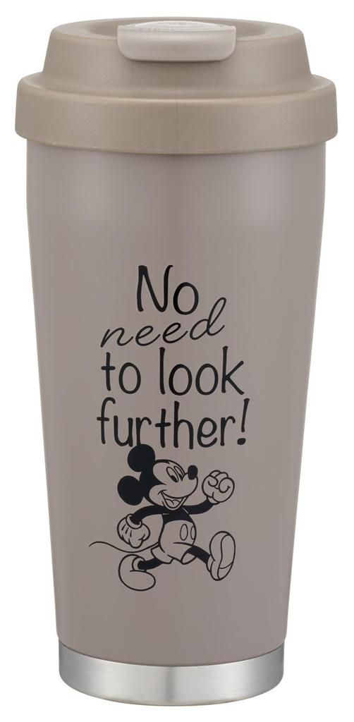 Skater Stainless Steel Easy Vacuum Disney Mickey Mouse Tumbler, 480ml, Insulated, Double-Layered Wall, Design, STEM5-A