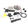 9 Speed Groupset 42T Flywheel Bike Shift Kit Crank Shifter Rear Derailleur Chain Set 34T Crankset