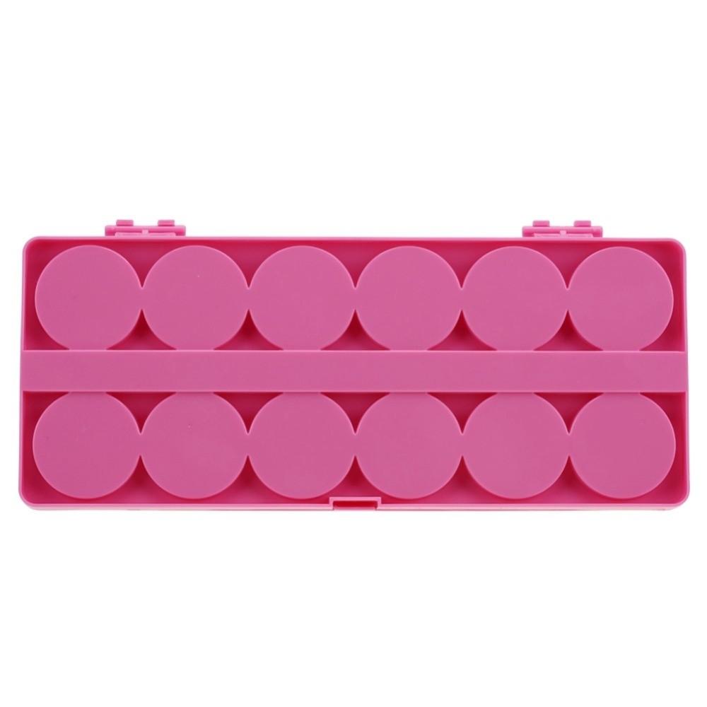 Easy To Clean Nail Art Palette Plastic Paint Mixing Palette Manicure Drawing Tray Manicure