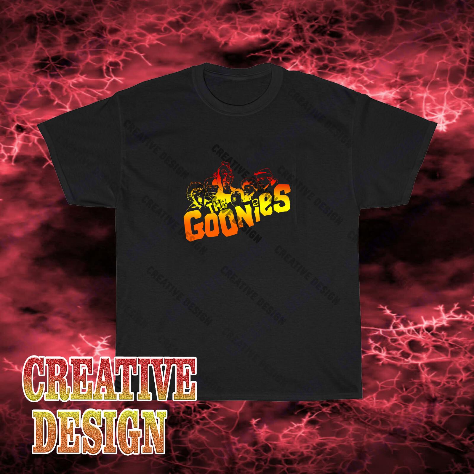 New Design The Goonies Logo Movie T-Shirt M