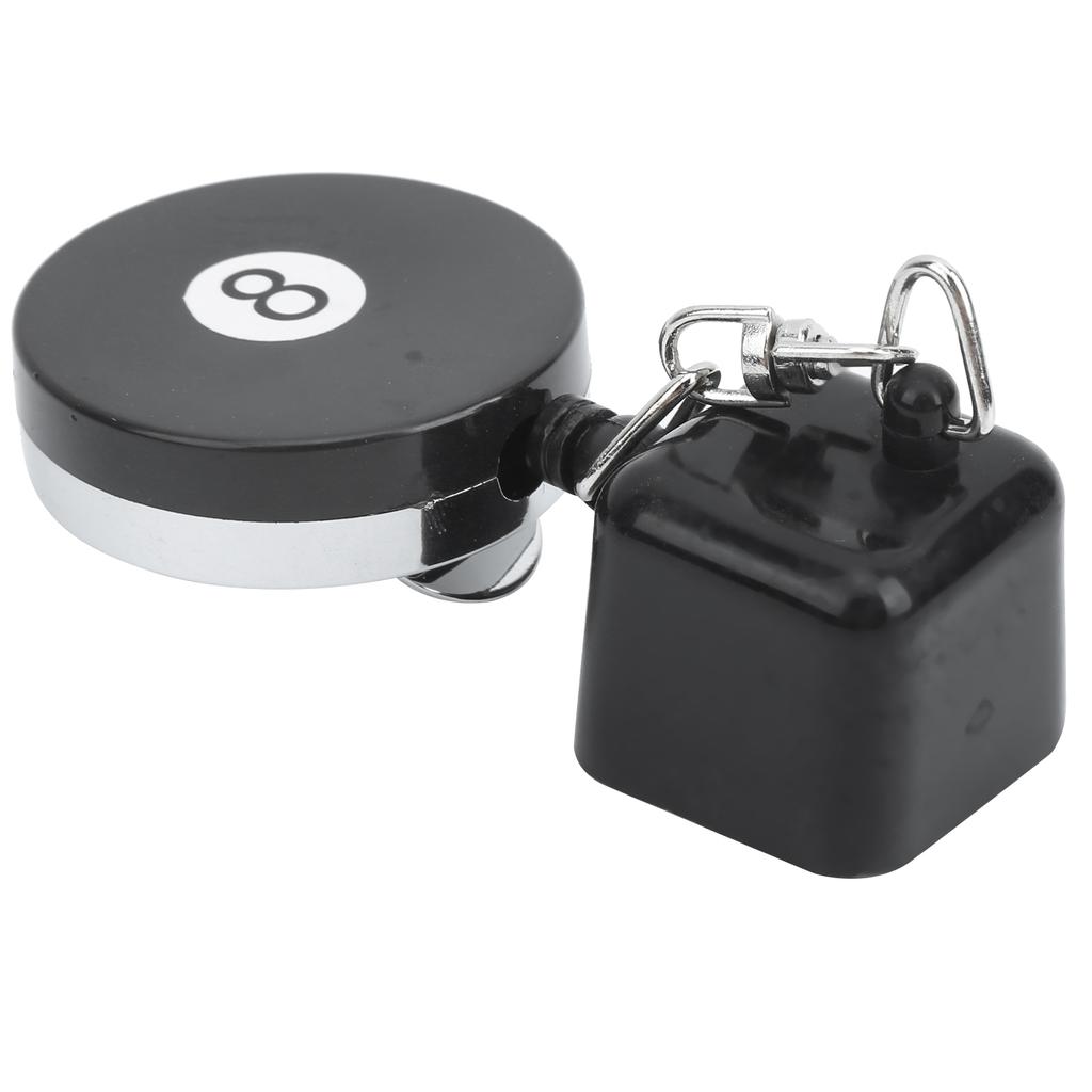 Billiards Snooker Pool Cue Chalk Holder with Belt Clip Retractable Pool Table Accessories
