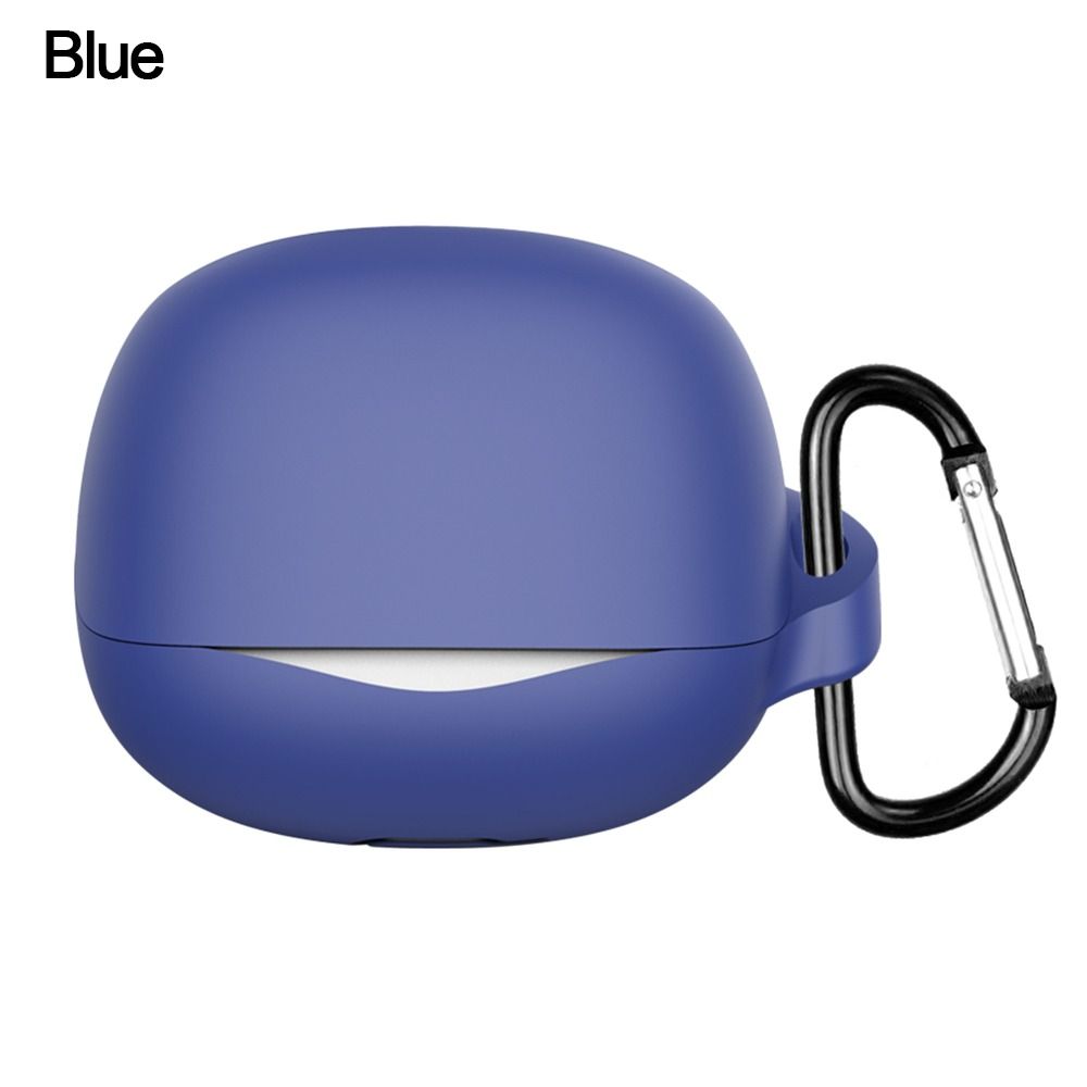 with Carabiner Earphone Cover Anti-fall Headphone Protective Case for QCY MeloBuds N50/ HT12