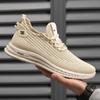Summer new shoes men's flying woven hollow mesh casual shoes breathable low-top soft-soled shoes wading shoes