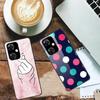 Personalisierte bunte Landschafts-Handyhülle mit gehärtetem Glas für OnePlus NORD CE 3 5G