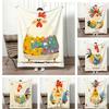 Painting Cartoon Chick Throw Lightweight G Flannel Blanket Soft Skinfriendly for Summer Cooling