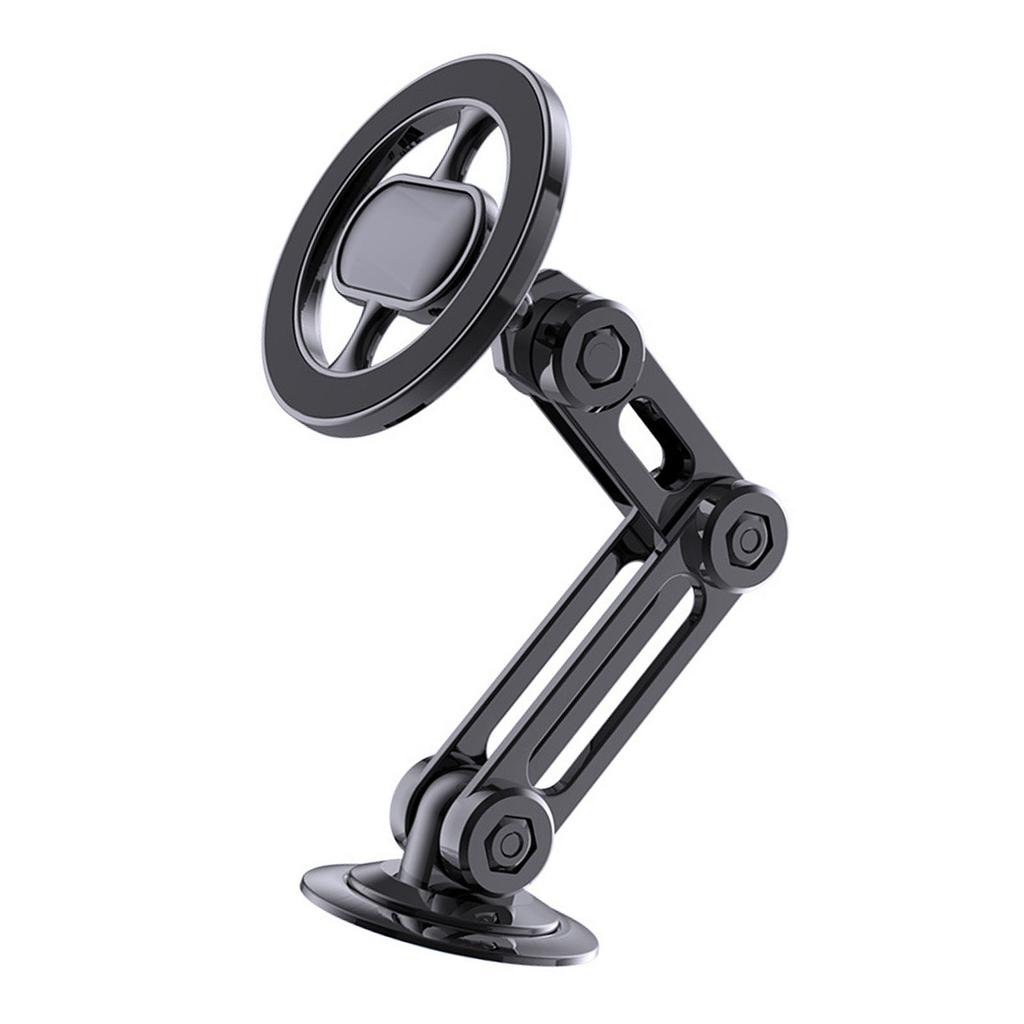 Sammenleggbar Magnetisk Biltelefonholder Fleksibel Vinkeljustering Dashbord Mobiltelefonfeste For Magsafe