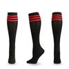 Striped Athletic Socks Casual Long Tube Socks Girls' Fashion Knee High Stockings  Performance