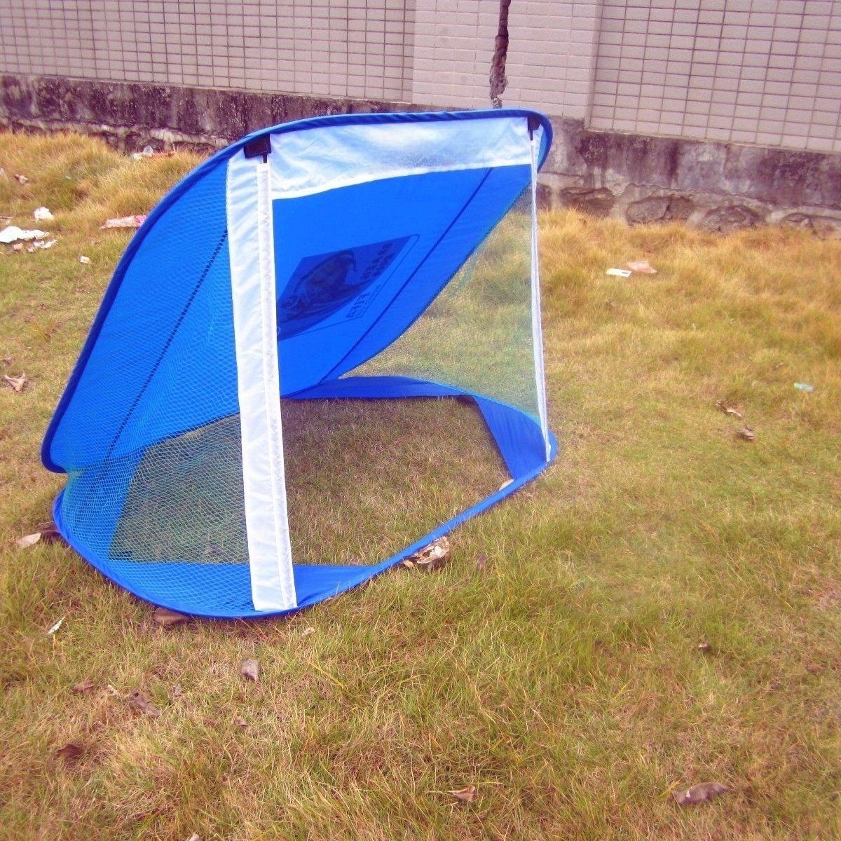Foldable installation-free clearance simple outdoor children s football gantry portable removable student pitching goal синий