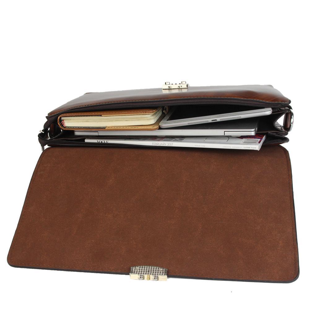 Buy Men Combination Lock Briefcase 