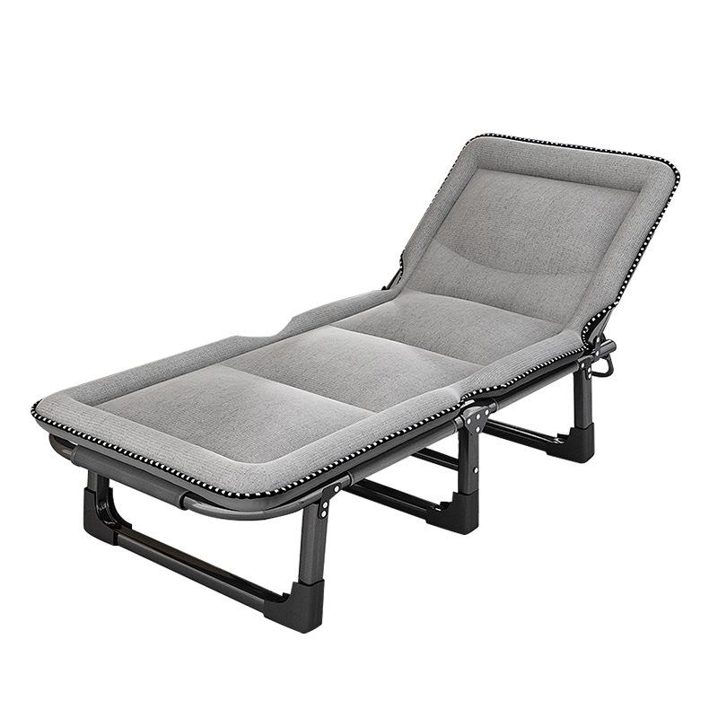 Folding Recliner Bed: Portable Nap Backrest for Single User
