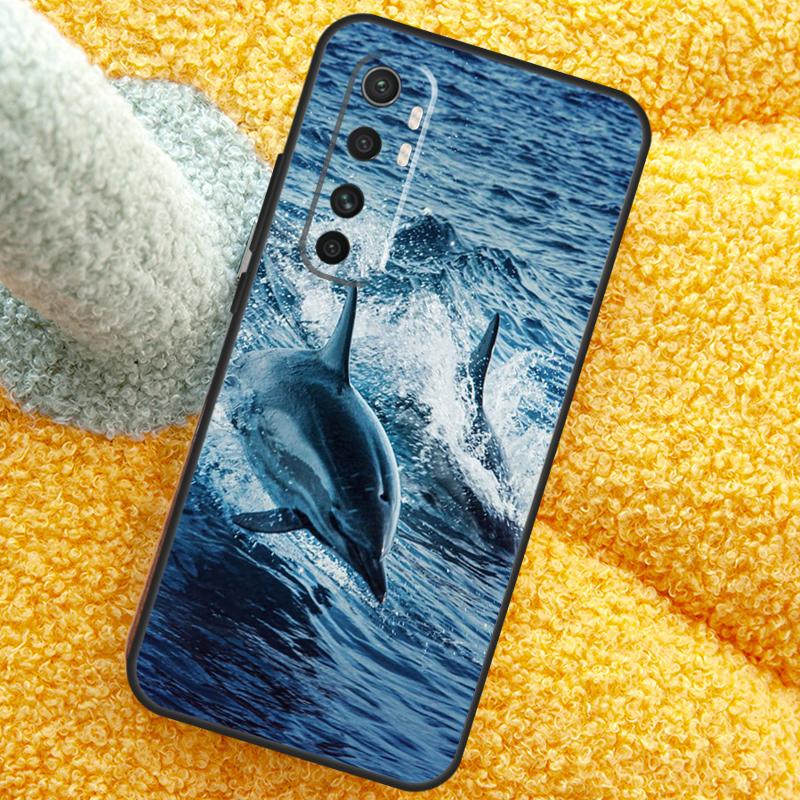 Cute Dolphin Ocean Case For Xiaomi 17 Pro Max 13 14 15 Ultra 13T 14T 15T Cover For POCO X7 X5 X6 F5 F6 F7 F8 Pro