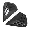 2 Pcs Rear Side Window Louver   Side Window Louvers Shutter Panel Trim for X6 E71 E72 2008 To 2014