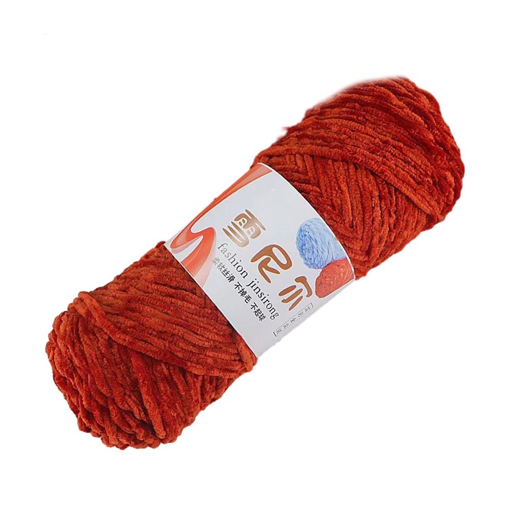 Skin Friendly Velvet Hand Knitting Yarn for DIY Cardigan Gloves Shawl Knitting Threads for Crochet Sweater Scarf Clothes