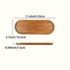 1pc Acacia Wood Serving Tray - Perfect for Serving Variety of Dishes