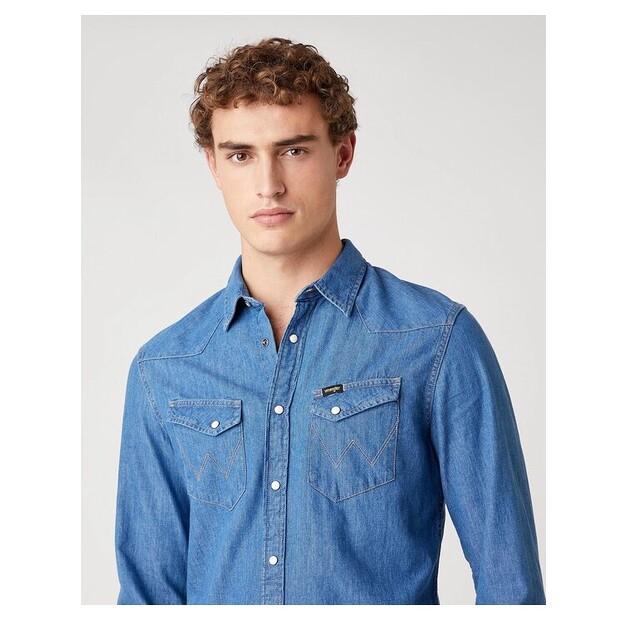Рубашка Wrangler LS WESTERN SHIRT