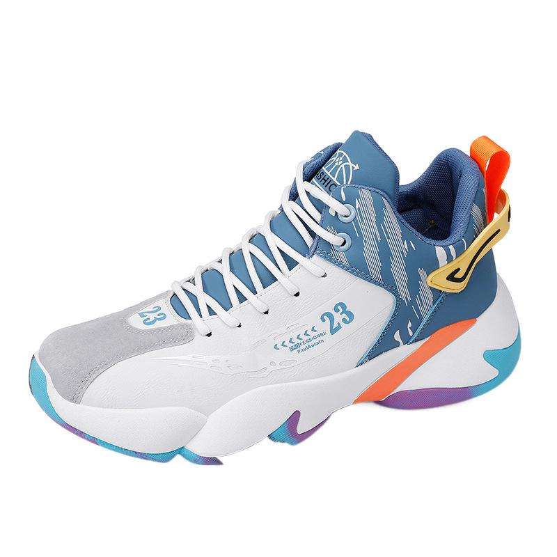 Herren Sportschuhe 2025 Herbst neue Camouflage Basketballschuhe, koreanische Version Mode Trend Studenten Laufschuhe Herrenschuhe