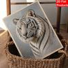 DIY 3D Pearl Diamond Painting Art Set Home Decor White Tiger Animal Art Set Wall Art