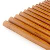 12 Pcs Ergonomic Handle Crochet Hooks Carbonized Bamboo Knitting Needles Set  For Handmade DIY
