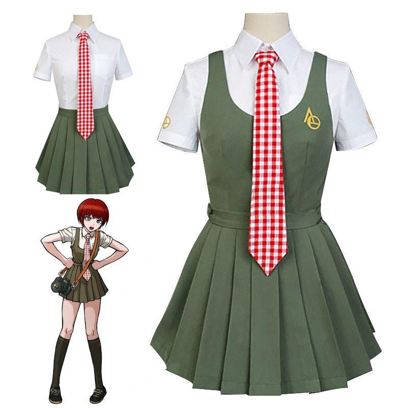 High-quality Japan Anime Danganronpa Mahiru Koizumi Cosplay Costume Full Set Uniform