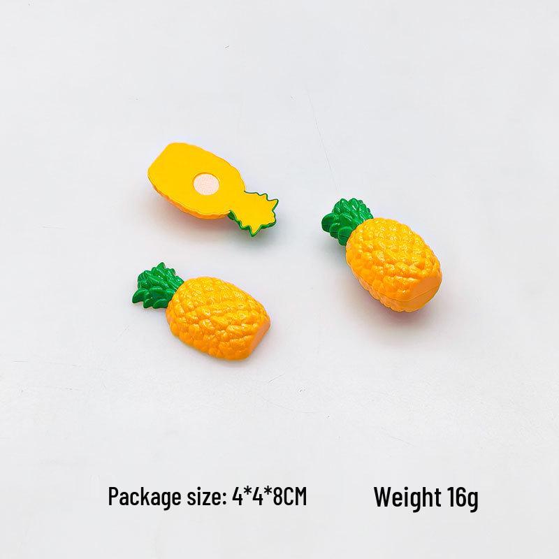 Kids' Kitchen Fruit & Veggie Chopper Toy Set for Girls - Peeling & Role-Play Fun with Durian