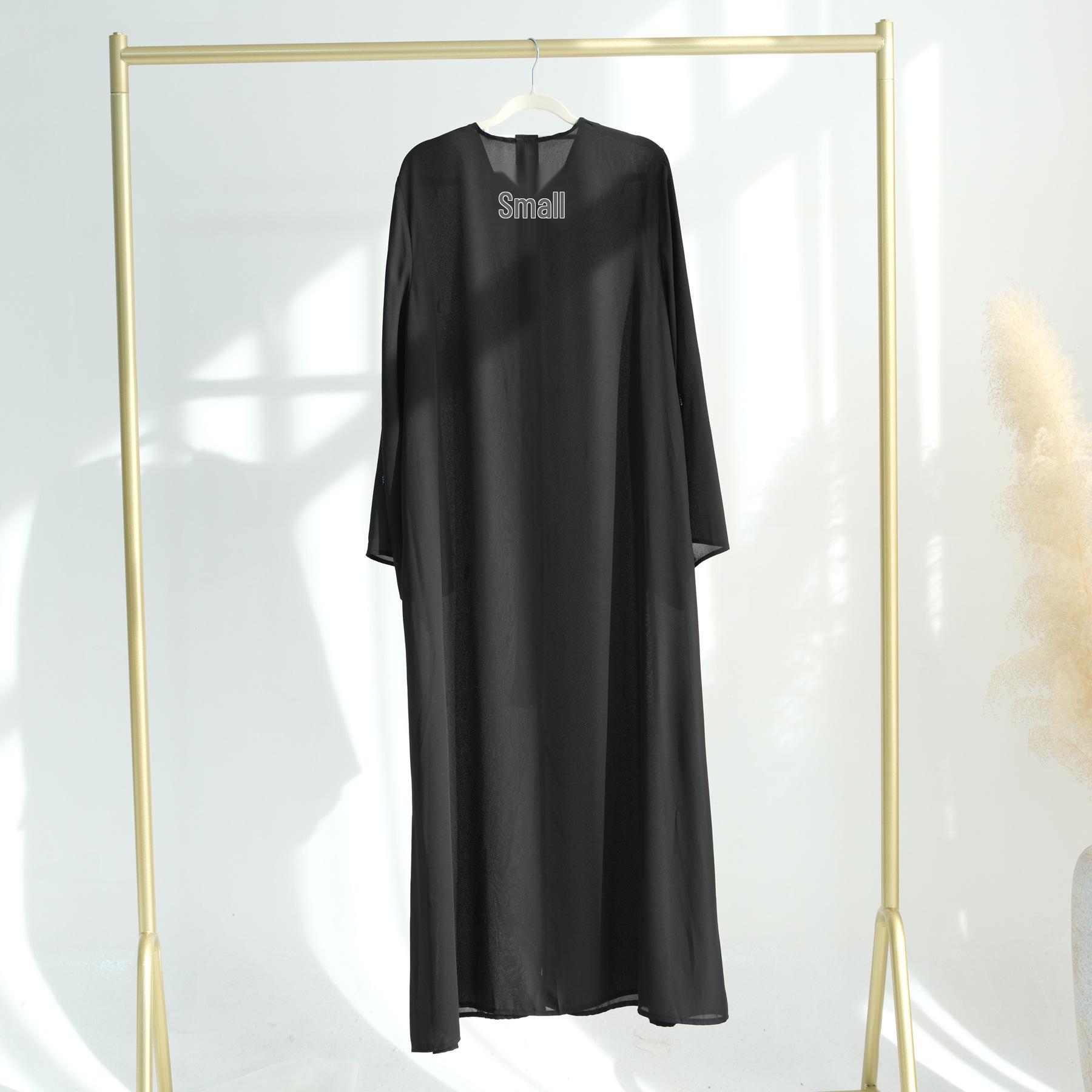 

Кардиган-халат из лории, расшитый вручную бисером, Турция, LR959, на пуговицах XL