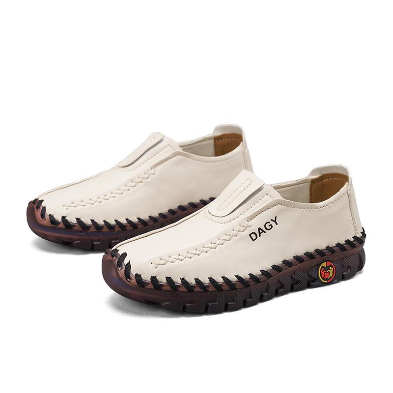 Spring and Summer New Large-size Industrial Beef Tendon Soft-soled Mother Shoes Women's Casual Not Tired Feet Flat-soled Single Shoes Casual Shoes