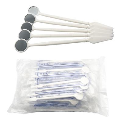 100 ks Jednorázová zrcátka na vyšetření v ústech Jednorázová zrcátka na vyšetření v ústech pro zubaře Nástroj na péči o nástroj pro péči o nástroje zrcátka