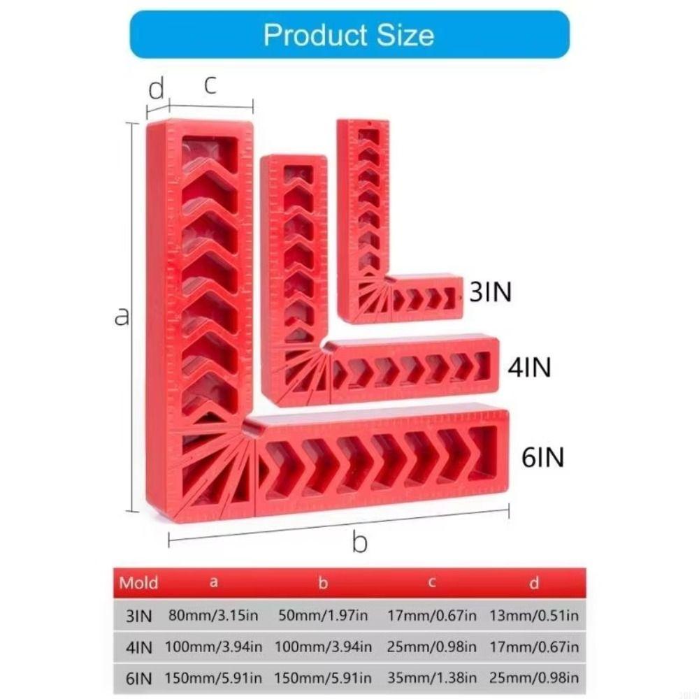 L-Shaped Right Angle Positioning Block Right Angle Positioning Clamp  Carpentry Enthusiasts