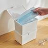 With Cover Face Cover Dispenser Box Dustproof Protective Desktop Storage Box  Home Use