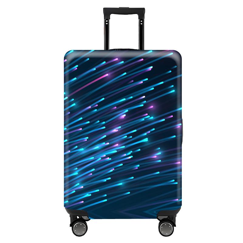 Trendy Elastic Luggage Protector Cover for Business Travel Suitcases