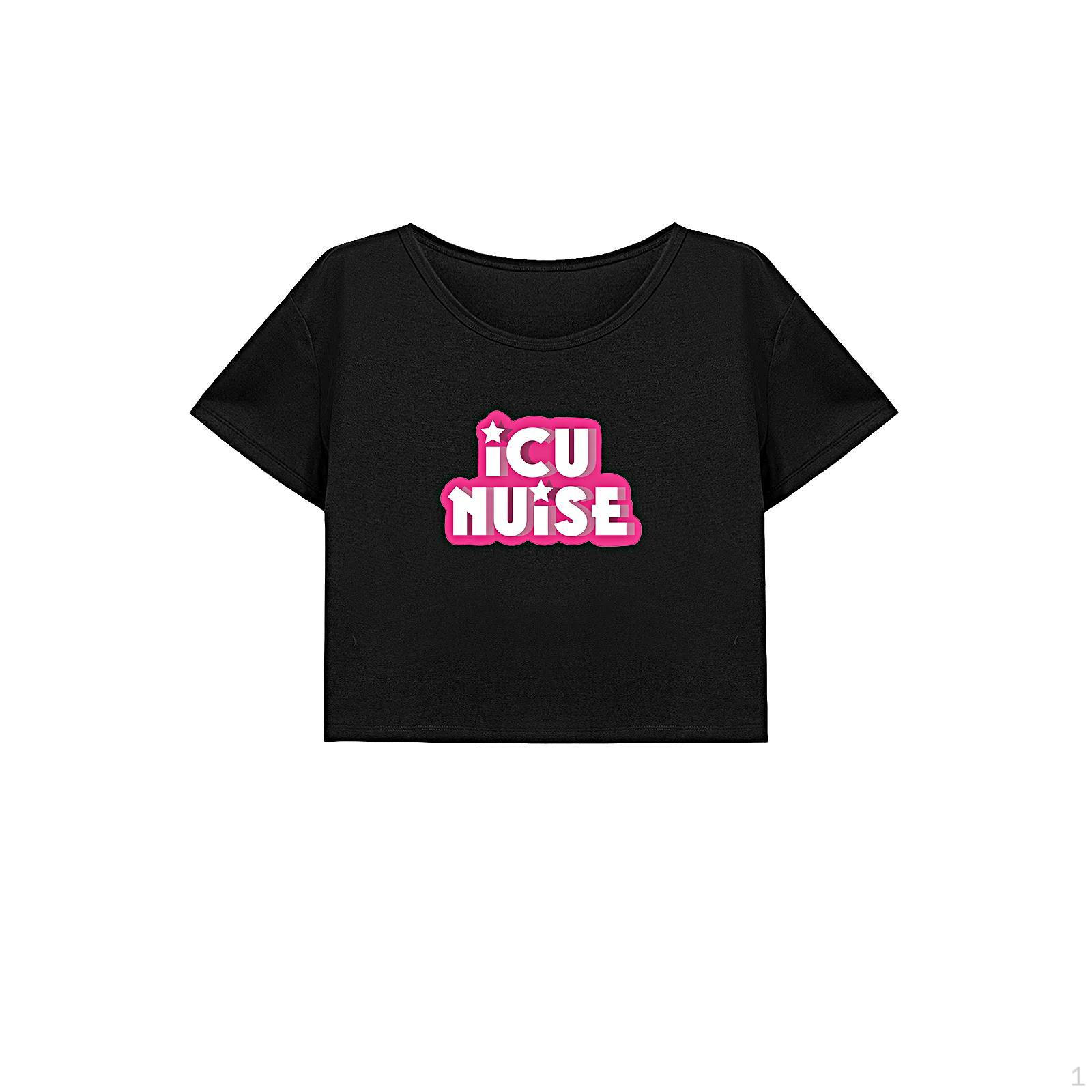 

Женский повседневный укороченный топ, летняя мягкая спортивная футболка с круглым вырезом для спортивных покупок