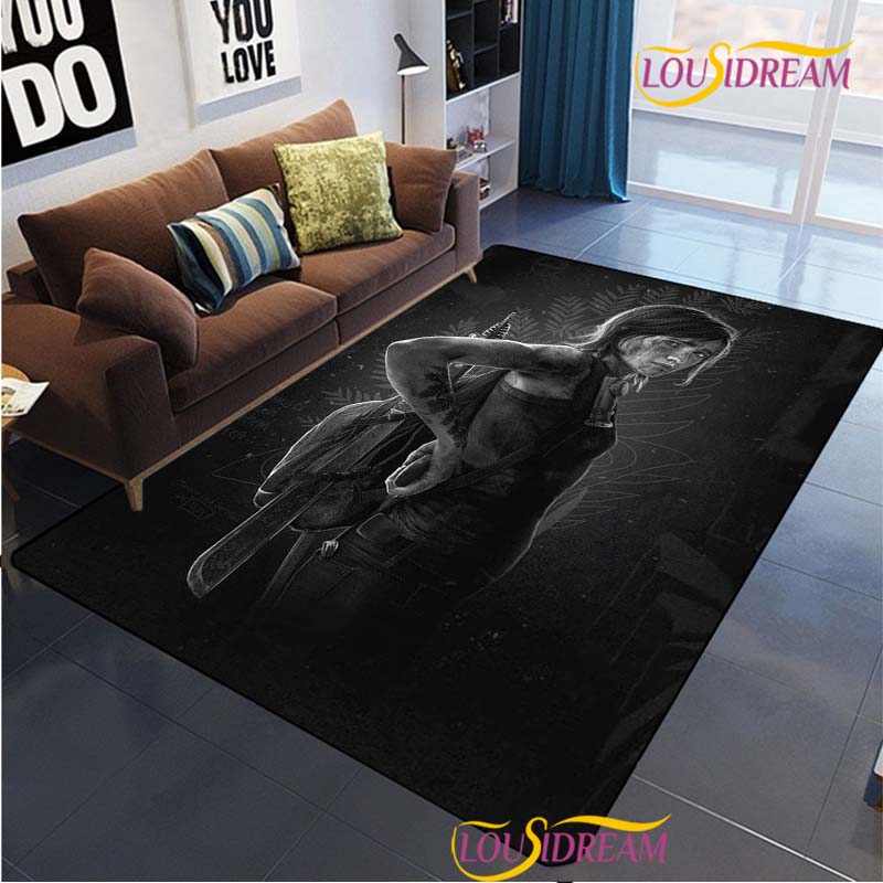 2026 Last Of Us Carpet for Living Room Bedroom Rug Kids Kitchen Door Unslip Floor Mat Birthday gift photography props Alfombra Rug