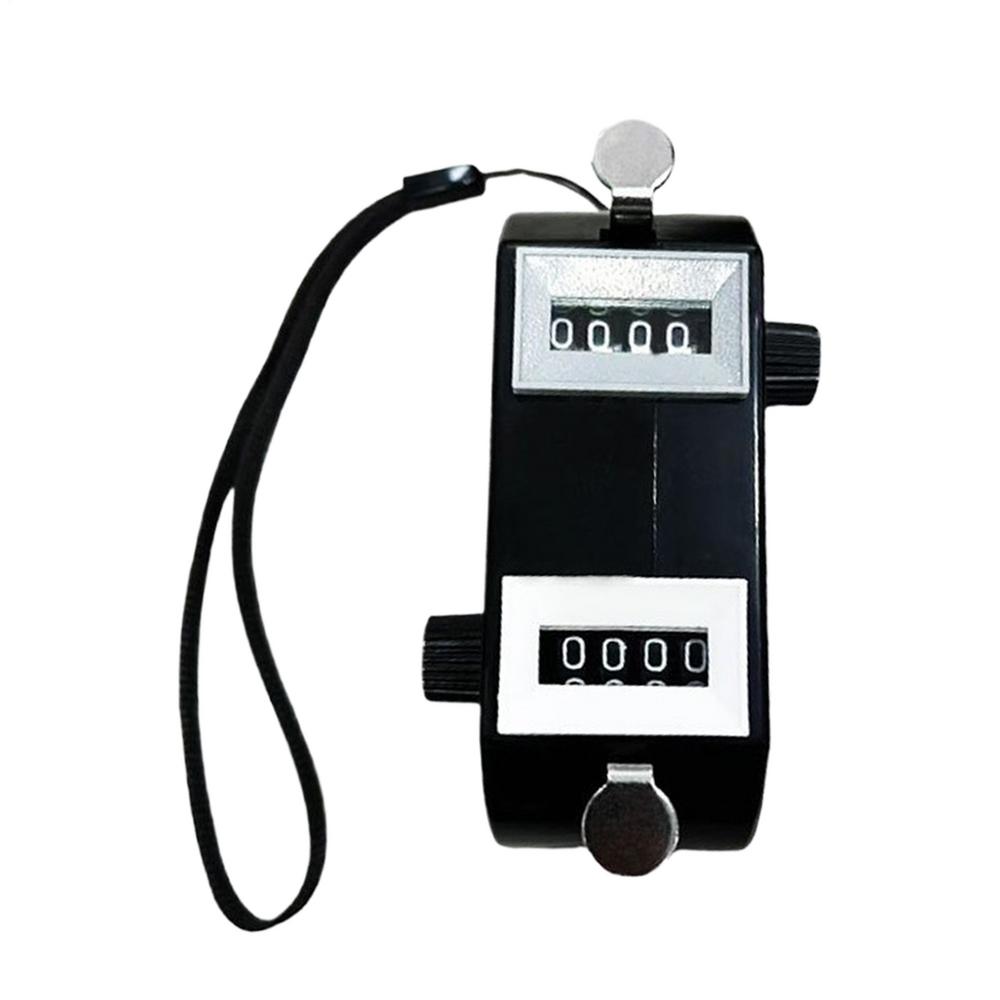 Golf Contest double head counter Number Count Tally Counter Clicker With Four Digit Display Handheld Manual Clicker Number Count