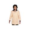 Nike Giacca Imbottita Bambino Manica Lunga con Cappuccio Rimovibile Comoda Semplice Capo Esterno Sesamo-Marrone FD9213