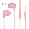 Running Headphone Wired Earphone Fevers Sound Quality HD-compatible Calling Wire Control 3.5mm Stereo Sports In-Ear Gaming Earbud for iPhone