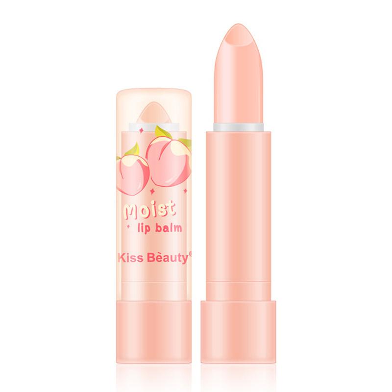 Peach Lipstick Transparent Jelly Colorless Lipstick Repair Non-stick Cup Lipstick