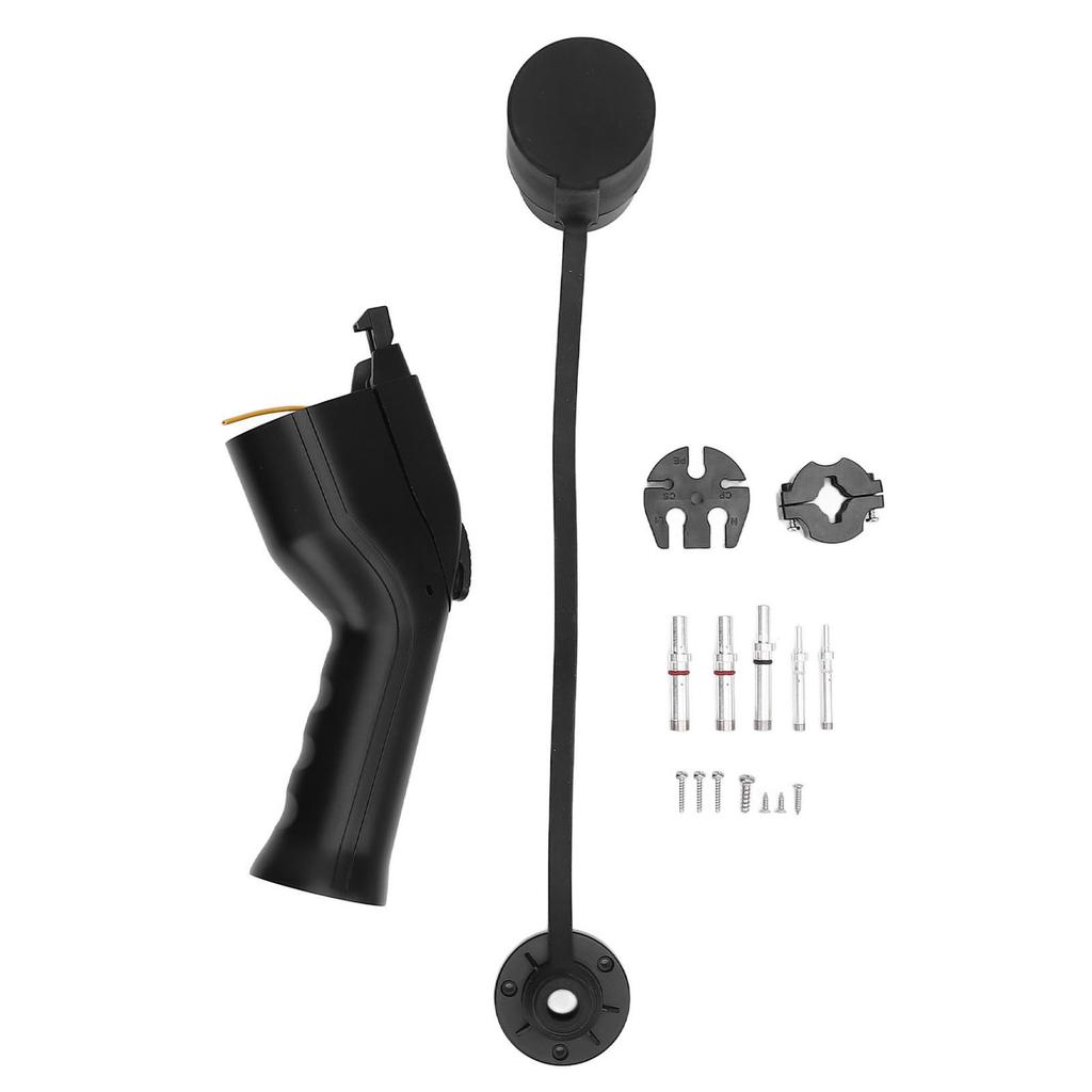 Electric Vehicle Charger Adapter Type 1 32A Level 2 Single Phase CE TUV SAE J1772 Approved for New Energy Vehicle Black