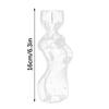 Female Body Clear Glass Avocado  Sprouting Planter Modern Hydroponic Vases For Indoor Plant Display Desktop Decors