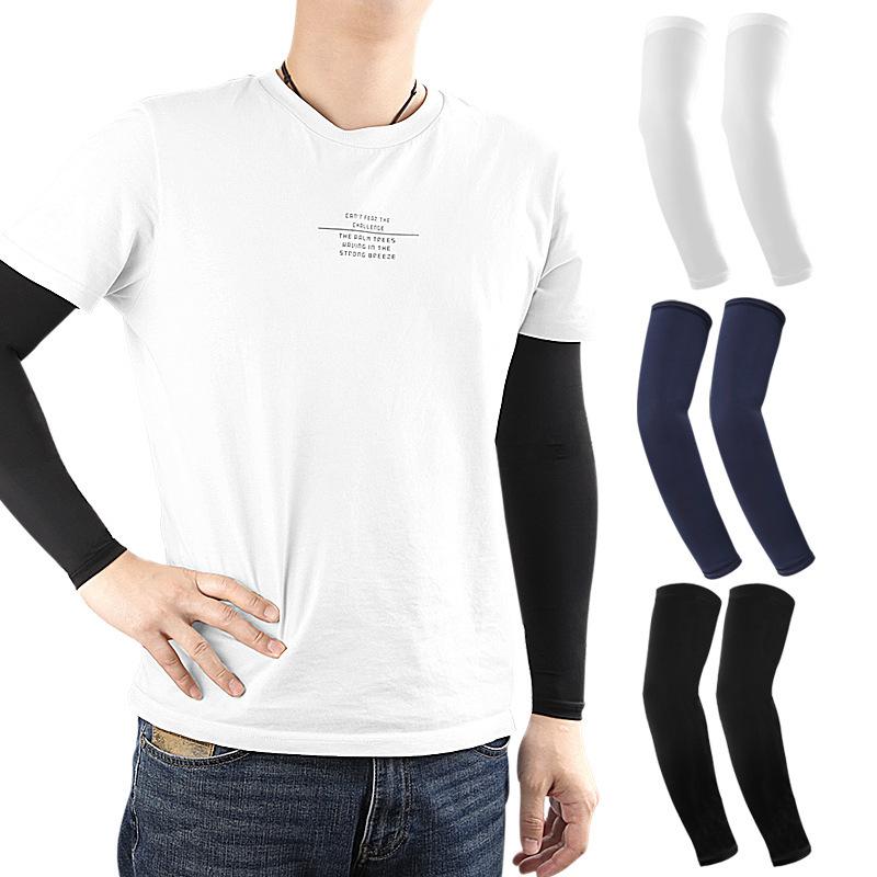 

Summer Ice Silk Anti-sleeve Outdoor Travel Cycling Sports Shading Sun Protection Ice Feeling Cool Arm Cover XL