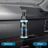 Plastic Leather Restorer Interior Trim Conditioner Polish Shine Cleaner Restore New Black Color Fading Repair Car Care Detail