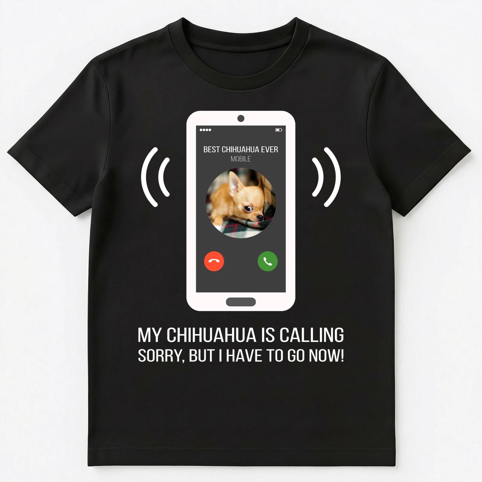 Funny Chihuahua Dog Unisex T-Shirt XL