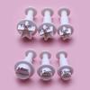 3-12Pcs Geometry Cookie Cutter Plastic Square Sugarcraft Decor Fondant Cutter Circle Star Cookie Mold Icing Sugar Baking Tools