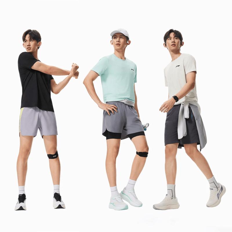 Li-Ning Men's Short Sleeve T-Shirt ATSW505-1
