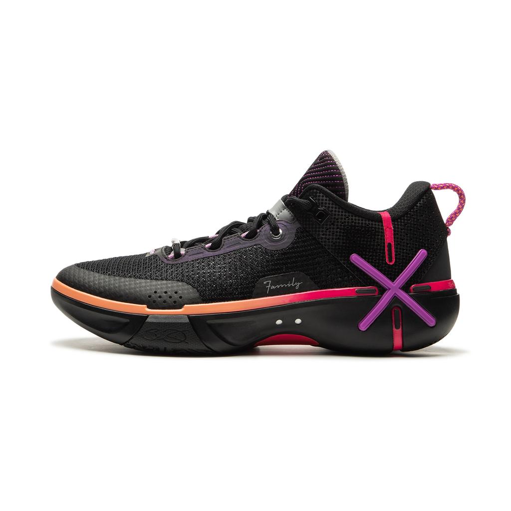 Li-Ning Wade Shadow 6 Sunrise Men Sneakers Black Multi-Color ABPU029-2