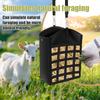 Horse Feed Hay Bag Hangable Double Sided Slow Feeding Hay Bag Large Capacity  for Goat Sheep Donkey Horse Farm Animal