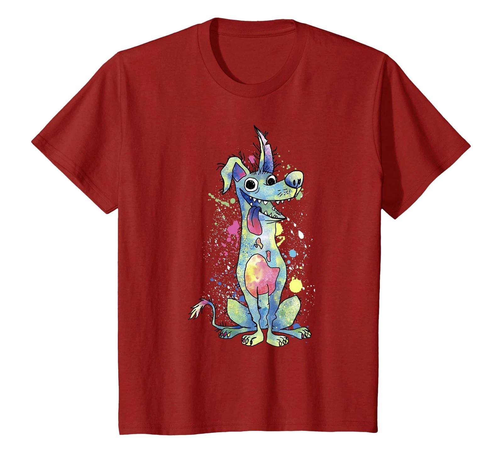 Disney Pixar Coco Watercolor Dante T-Shirt_ S