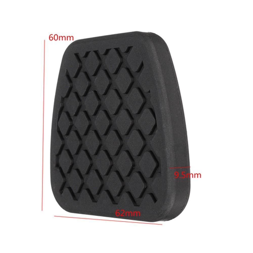 2pcs Brake Clutch Pedal Pad Rubber Cover Set For Honda Civic Accord Accessories