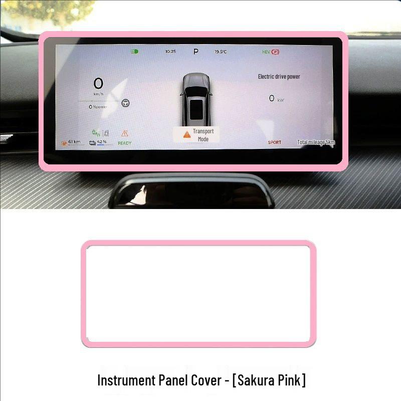 Protective Accessories for Chery Tiggo 8L: Screen Protector Strips, Silicone Covers, and Console/Navigation Guards.