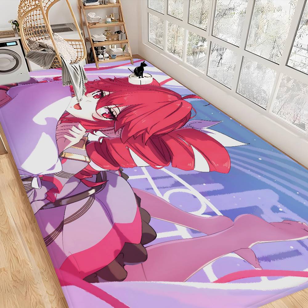 Popular Vocaloid K-Kasane T-Teto Hallway Carpet Non-Slip Laundry Room Mat Laundry Decor Balcony Child Living Room Toilet Rug