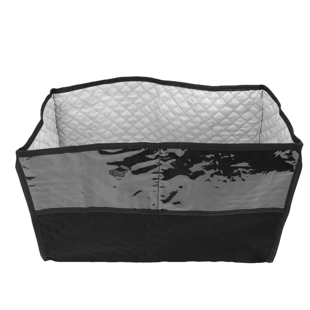 Sewing Machine Cover Foldable Water Proof Sewing Machine Dust Cover with Pockets for Sewing Machine Accessories